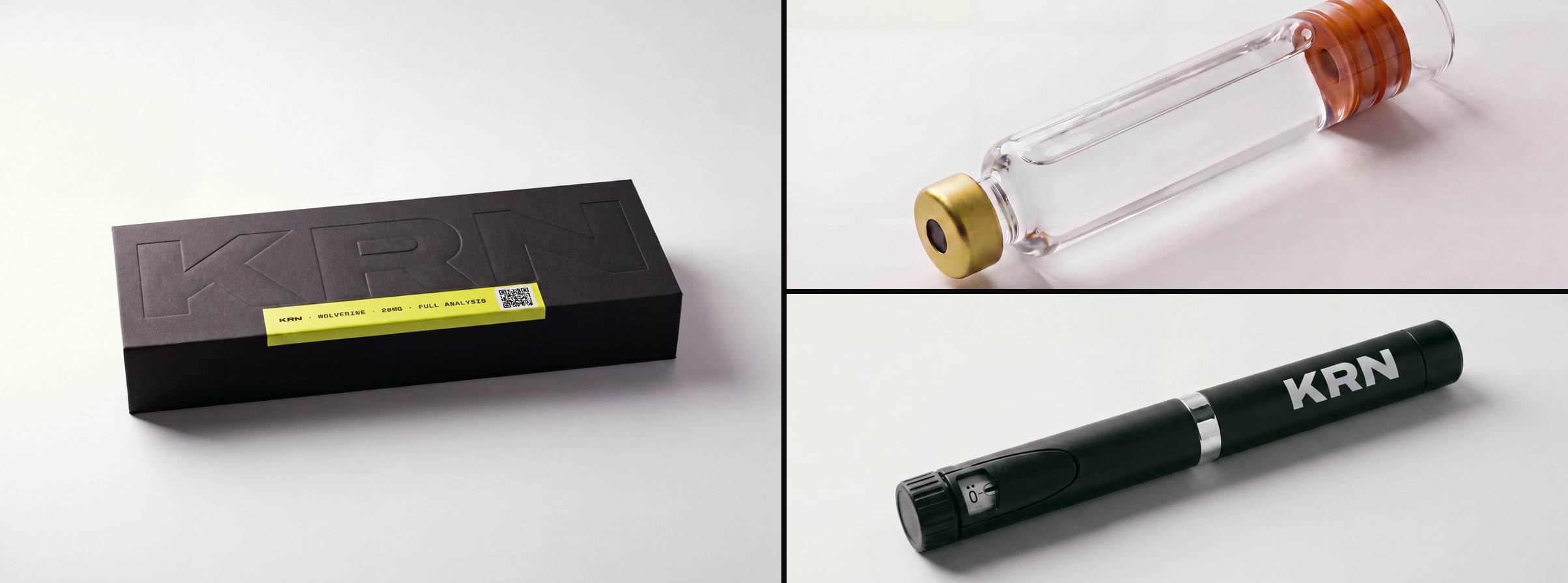 KRN Wolverine box, cartridge and pre-filled system